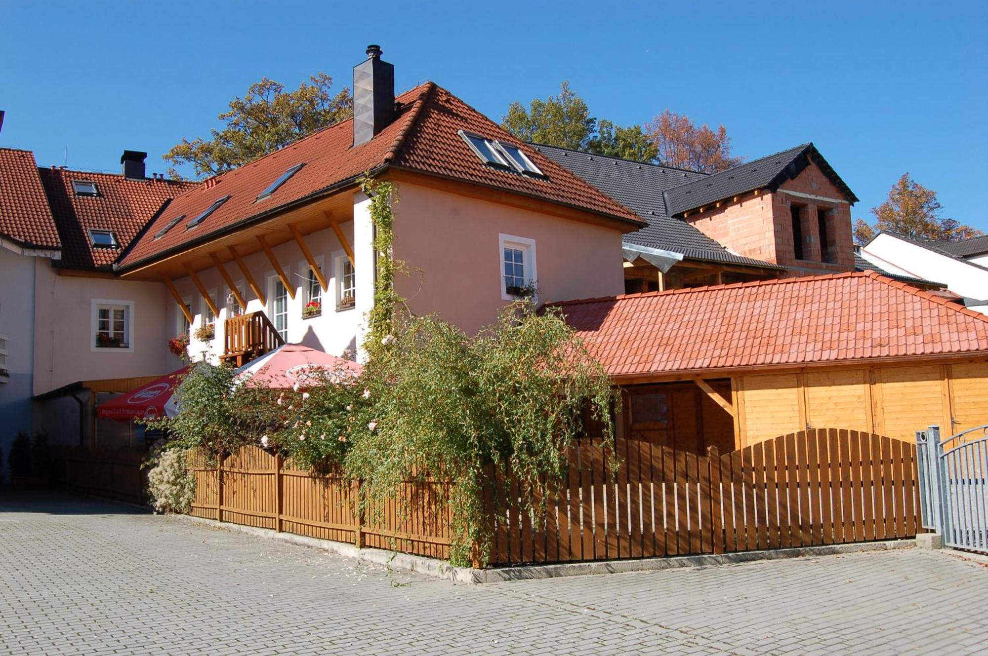 Penzion Markus Frymburk nad Vltavou Exterior foto